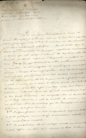 London Protocol, February 3rd 1830 Page 1