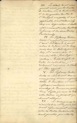 Copy of the Treaty of London 1827 between the three Great Powers (United Kingdom, France, Russia) Page 6