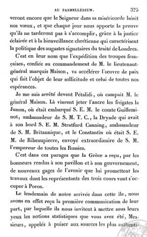In a letter addressed to Panellinion, Governor Ioannis Kapodistrias announces the accreditation of the first Russian Ambassador in Greece, Marco Bulgari Page 2
